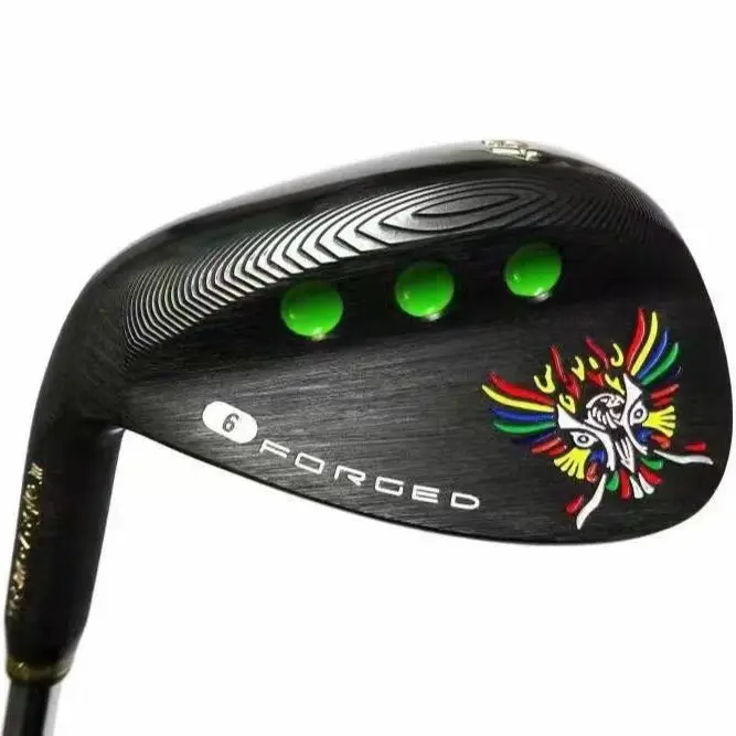 Czarny golf wedge zestaw kluby golfowe 52 54 56 58 60