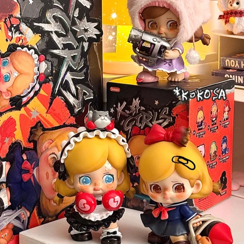 Nieuwe collectie KOKOSA Rampage Lolita-serie Blind Box Action Figures Collectible Model Dolls Kinderspeelgoed Verrassingsgeschenken Op voorraad