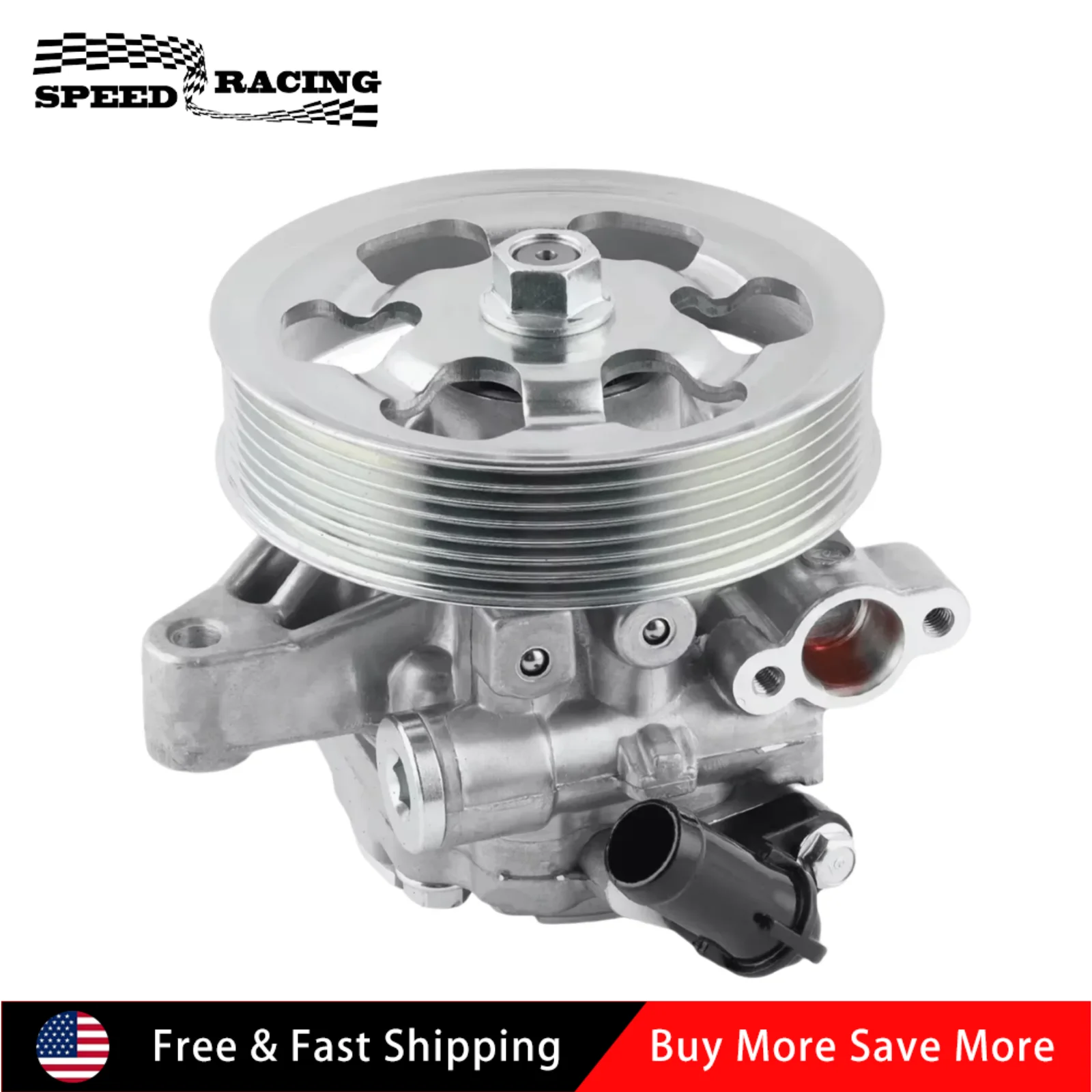 

56110RNAA01 56110-RNAA02 Power Steering Pump with Pulley For 2006-2008 Honda Civic 2-Door DX EX LX 4-Door DX EX GX LX Sliver