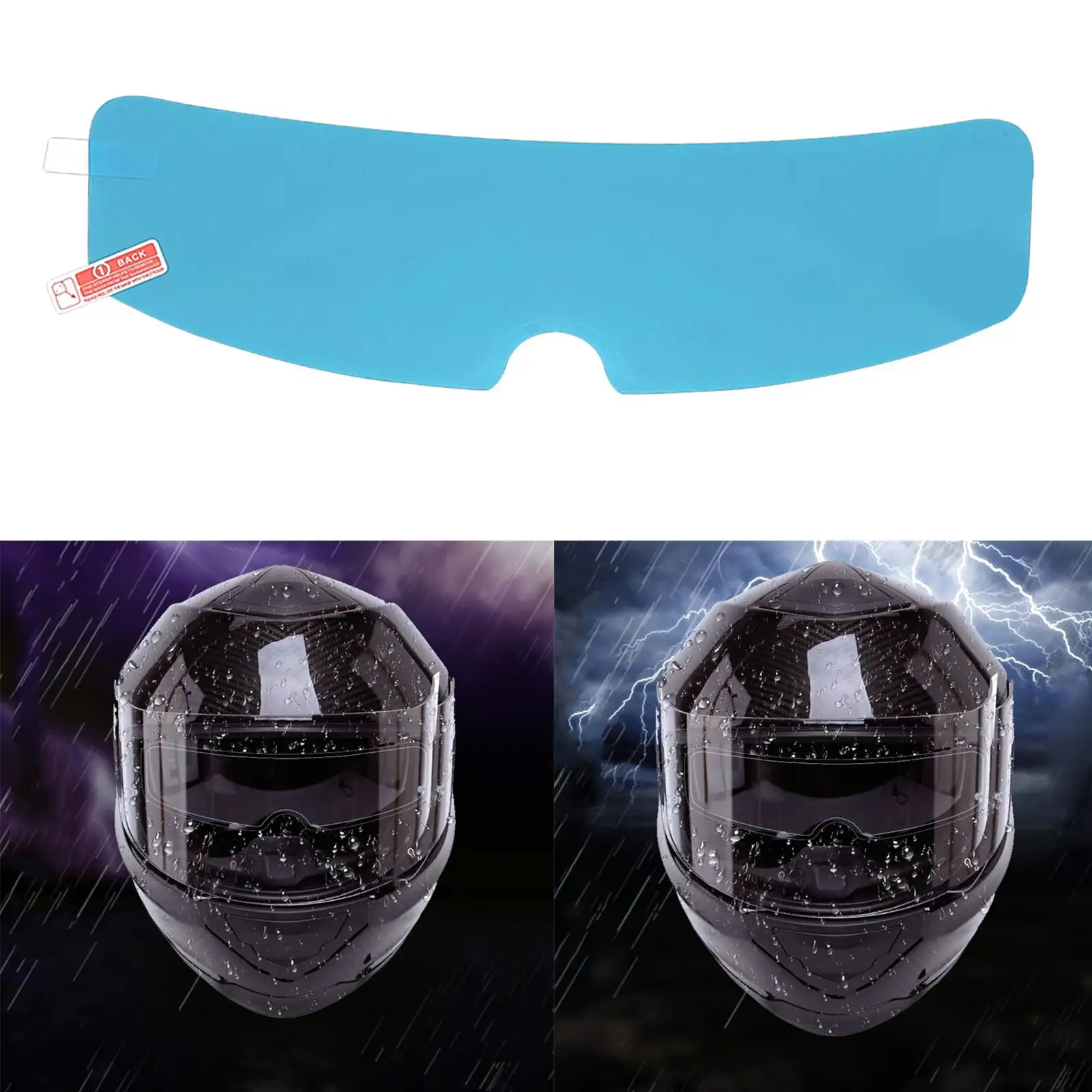 

Универсальная противотуманная пленка для линз мотоцикла из ТПУ, 23,5x8 см, 9,25 x 3,15 дюйма