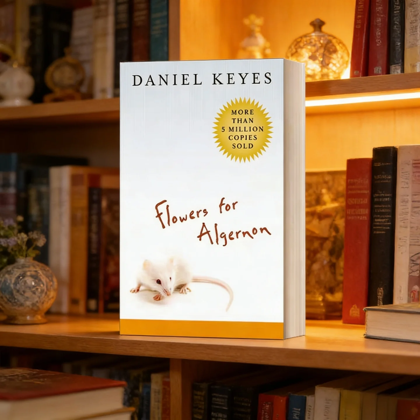 

Flowers for Algernon: A Masterpiece of Poignant Brilliance—A Man's Journey from Ignorance to Genius, and Back by Daniel Keyes