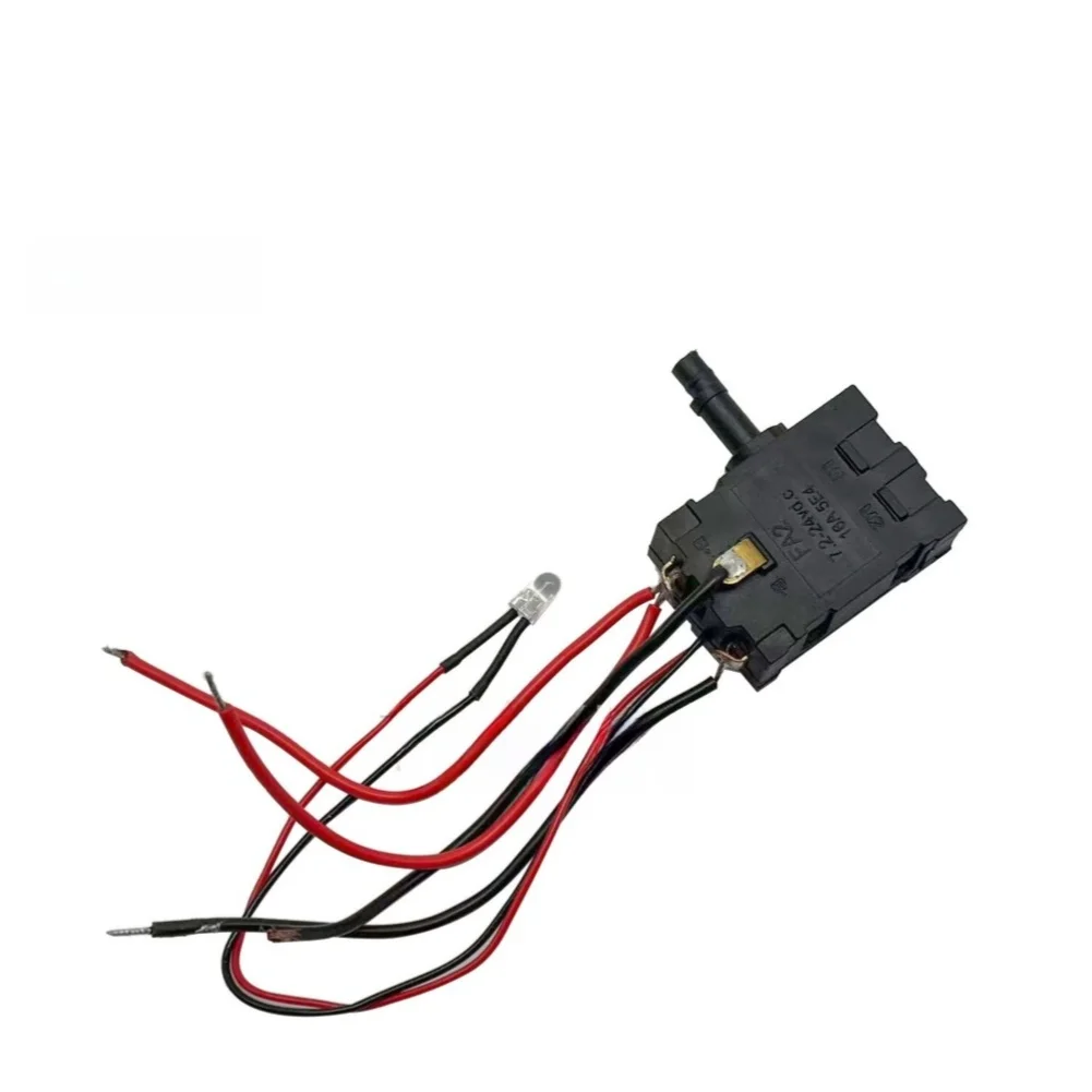 12v 24v Switch Electric Tool Switch Easy Installation Long Lasting Performance Wide Range Compatibility Integrated Led Light