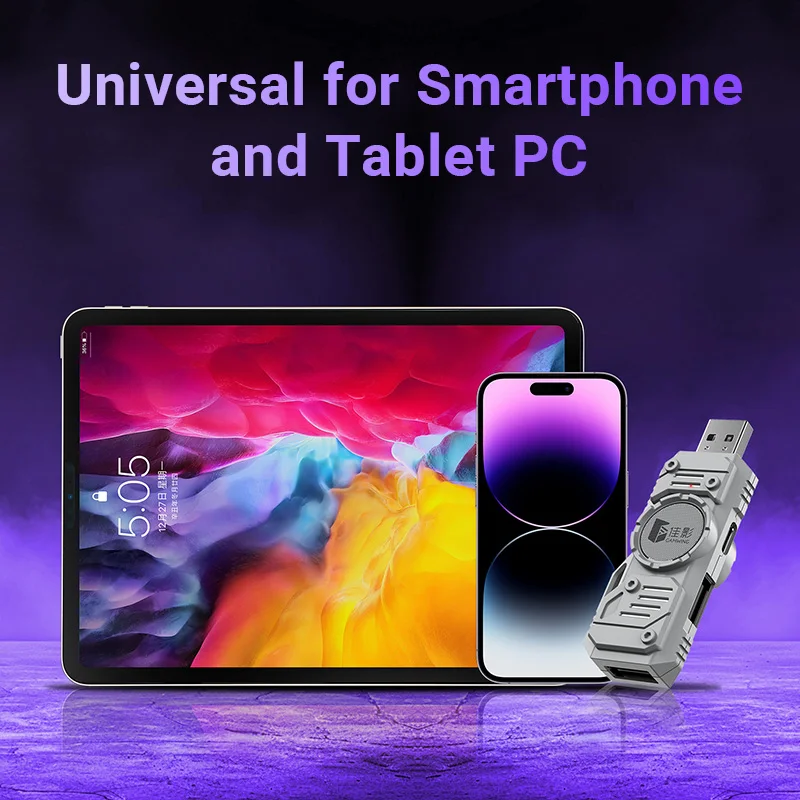 محول محول لوحة مفاتيح وماوس لألعاب الهاتف المحمول Gamwing M9 لجهاز Call of Duty PUBG وما إلى ذلك لنظام Android وIOS