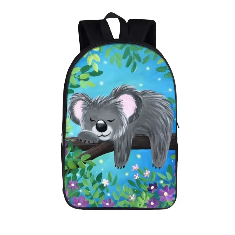 Cute Animal Koala Backpack Children School Bags for Teenager Boys Girls School Backpacks Women Rucksack Kids Book Bag