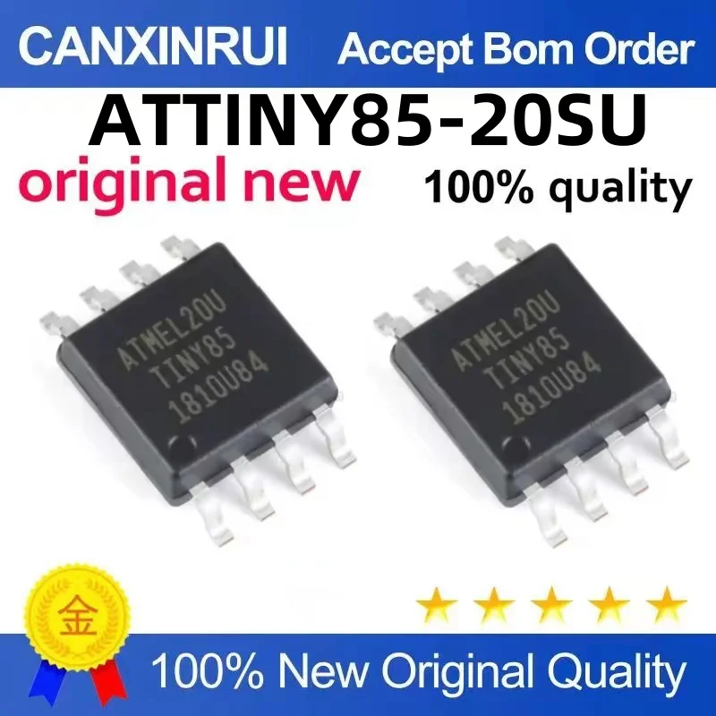 The new ATTINY85 ATTINY85-20SU INY85 SOP8 wide-body MCU microcontroller chip