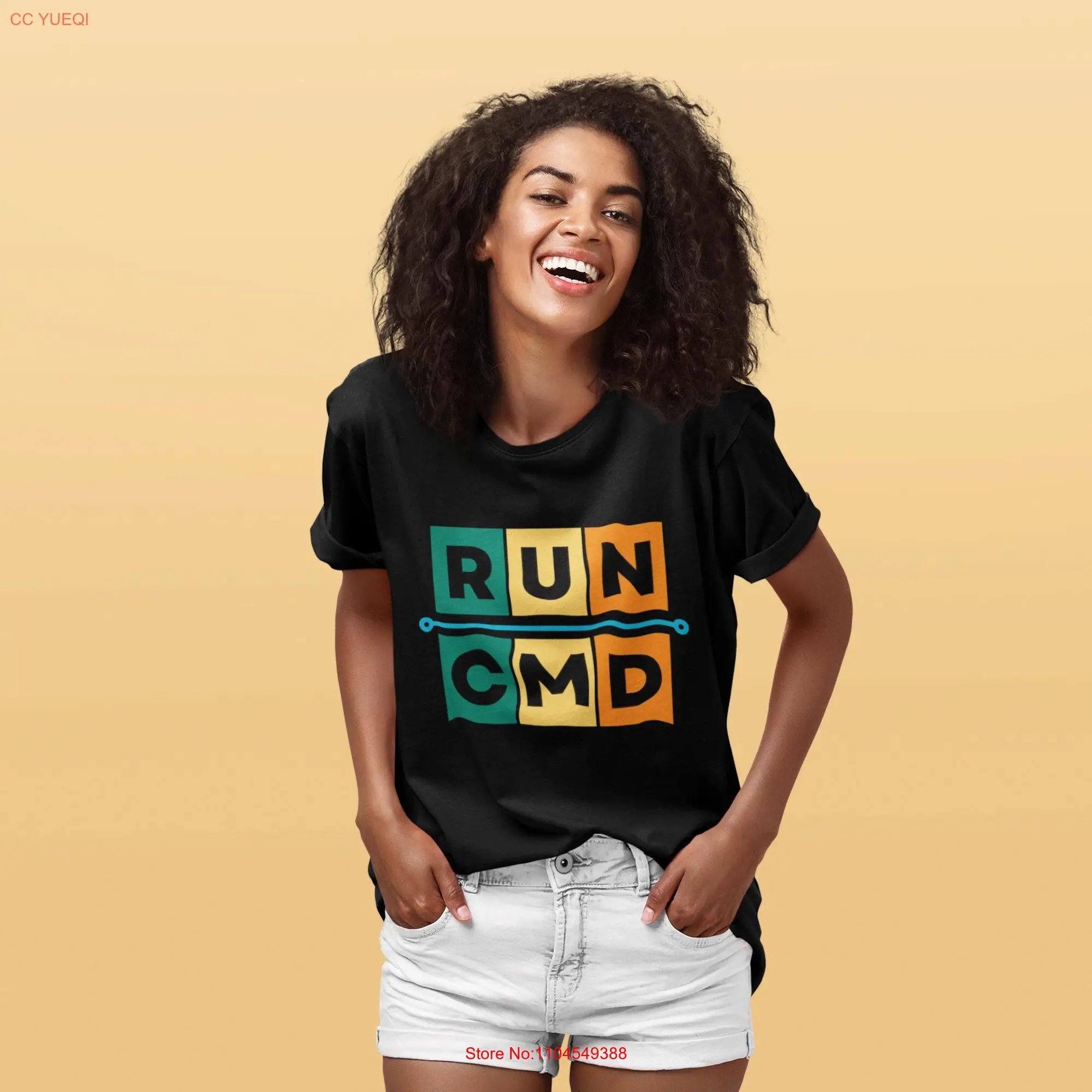 التكنولوجيا تي شيرت تشغيل CMD sweaT IT Software Developer Web Development Coding Programers Tech Support