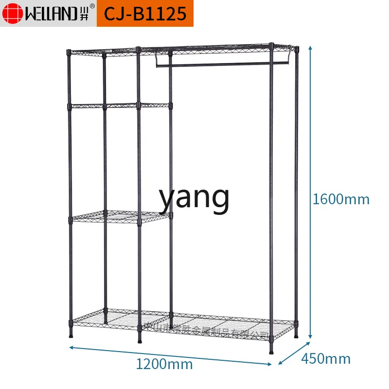 LHP  simple wardrobe rental room bedroom cabinet assembly simple storage hanging wardrobe