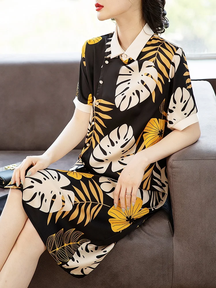 faionable-casual-ort-sve-silk-dr-for-middle-aged-women-ele-summer-outfit-collar-midi-dr-thin-fabric