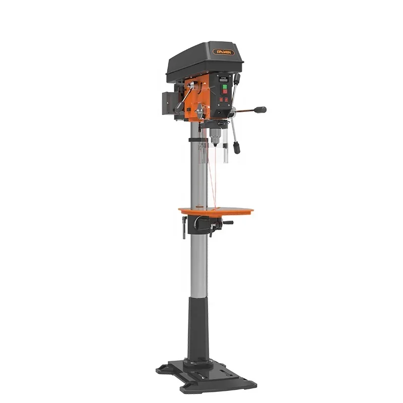 Heavy Duty Variable Speed Drill Press 16mm Key Chuck Drilling Press Machine with LCD Digital