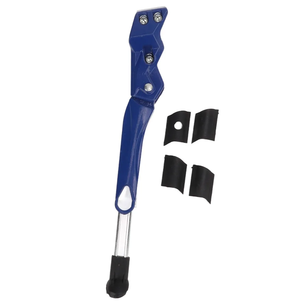 Waterproof Bike Side Stand With Pads Adjustable Length Bike Foot Side Stand Easy to Install Aluminum Alloy Bicycle Foot Support view 4