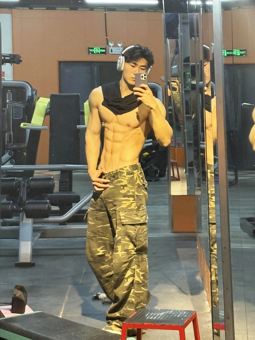 

Мужские брюки свободного кроя в американском стиле, камуфляжные, рабочие, с широкими штанинами, многокарманные, повседневные, модные