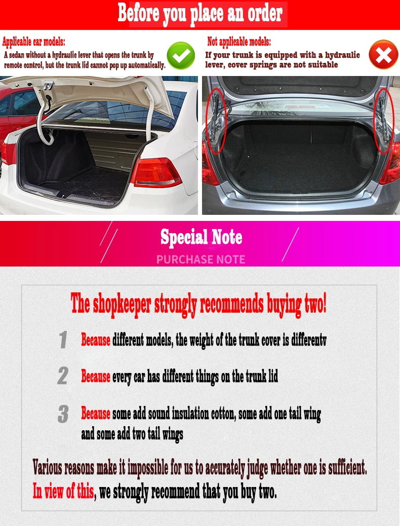 Kofferraum Deckel Start Lift Einstellbare Metall Frühling Gerät Für Honda Accord Crider Integra City Civic Auto Boot Stamm Frühling Gerät – Detail 5