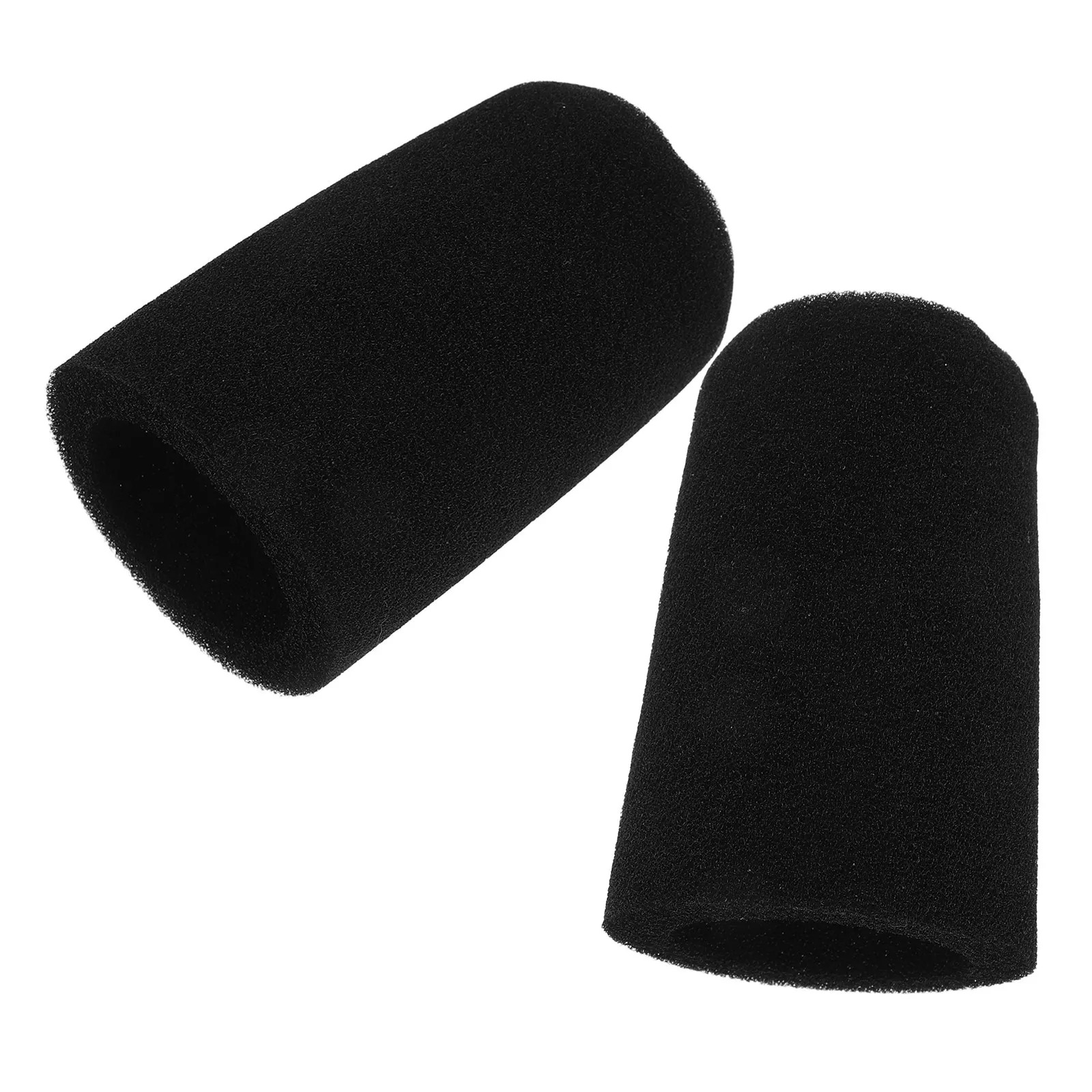

2 шт. ветрозащитных губчатых чехлов для микрофона, шумопоглощающие защитные накладки для микрофонов, аксессуары для микрофонов для прямых трансляций, сцены и конференций