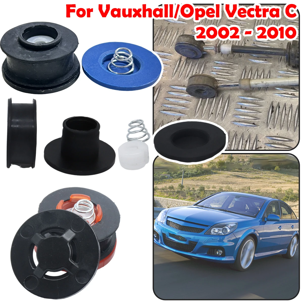 

Gear Linkage Repair Kit Gearbox Selector Shift Lever Cable end Connector Bushing For Vauxhall/Opel Vectra C 2002 2003 2004- 2010