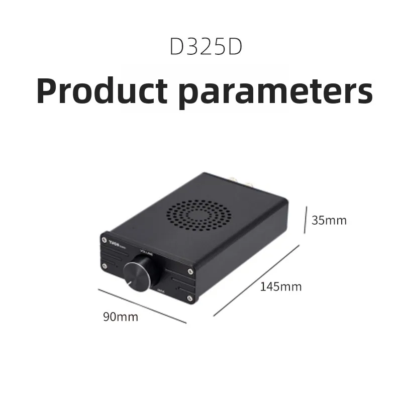 D325D TPA3255 듀얼 채널 고출력 HIFI 디지털 고음질 앰프, 오디오 앰프 300W * 2 가정용 파워 앰프