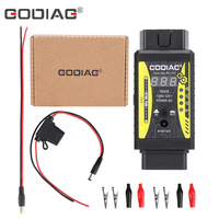 GODIAG GT106 PLUS 24V to 12V Heavy Duty Truck Adapter Fuel Injector Cleaning & Testing Relay Testing for Cars & Trucks