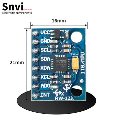GY-521 MPU-6050 MPU6050 Module 3 Axis gyro sensors+ 3 Axis Accelerometer Module