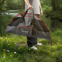 Bolsa Organizadora de Equipo de Pesca en Río Goture |   Bolsa de Almacenamiento de Tela Oxford para Botas de Pesca, Plegable y Portátil, con Diseño de Malla Transpirable