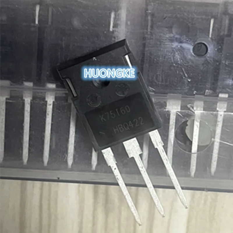 5PCS/LOT K75T60 IKW75T60T 75A600V   TO247  IN STOCK