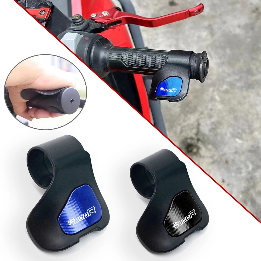 For BMW F800R F800 R F 800 800R Universal Motorcycle Accessories Booster Handle Grip Assistant Clip Labor Saver With LOGO F800R