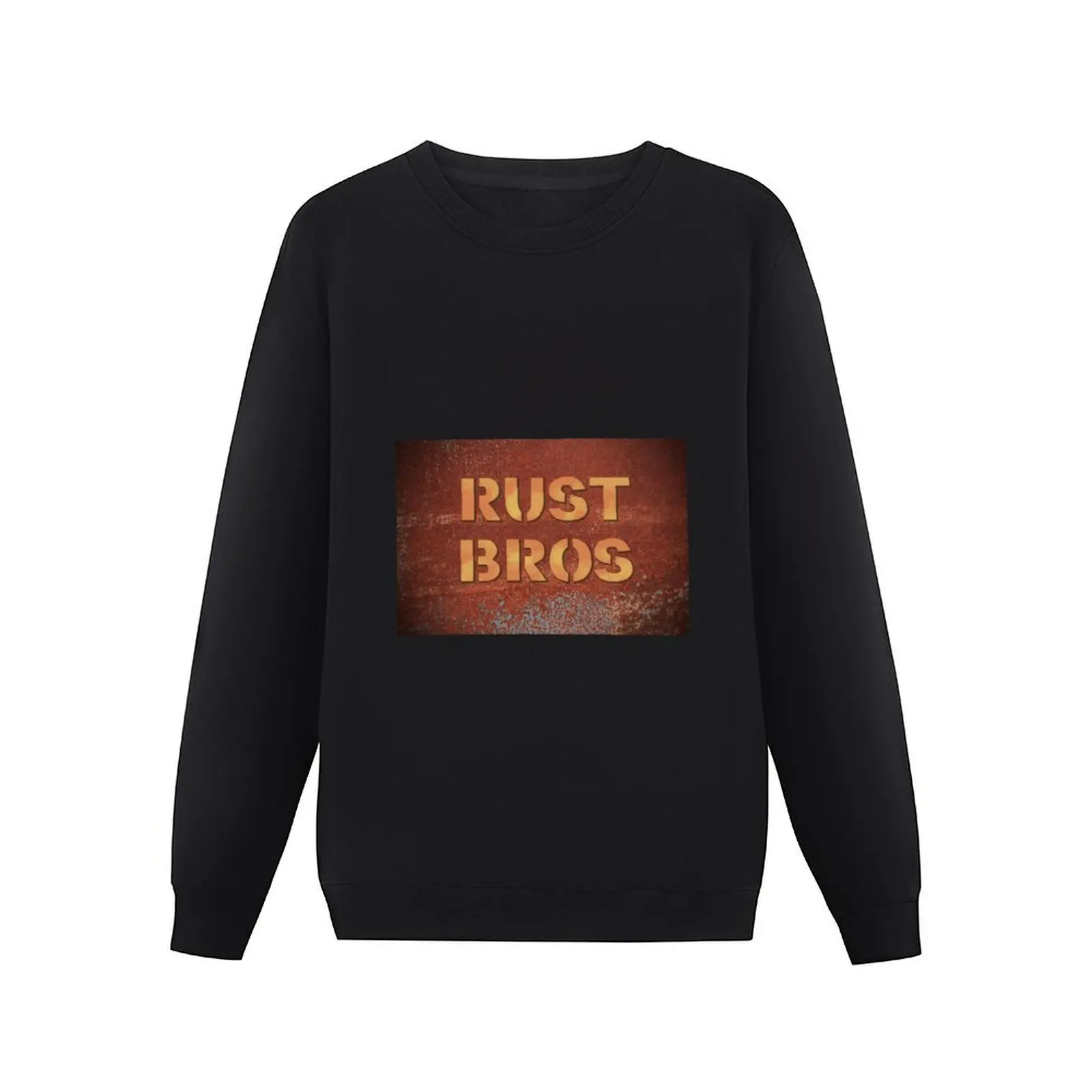 Rust Bros logo from Rust Valley Restorers Pullover Hoodie male clothes autumn new products graphic sweatshirts