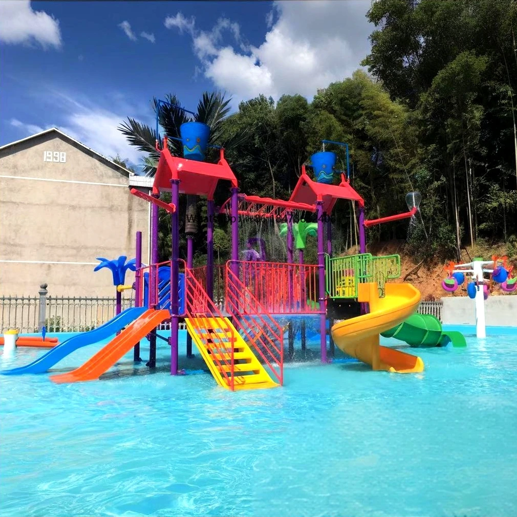 

Customized Outdoor Adult Children Small Slides Water Amusement Park Equipment for Water House