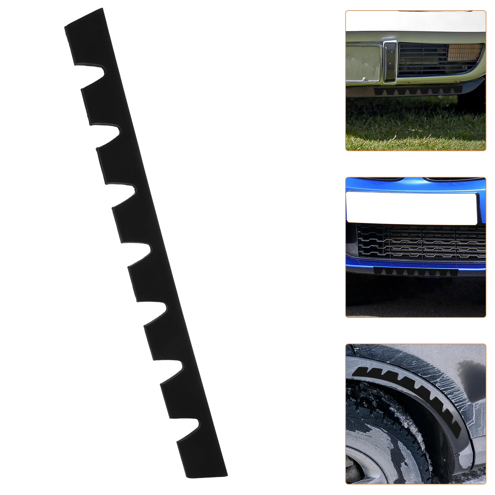 

8 Pcs Automotive Protective Kit Bumper Guards for Cars Protectors Piece Set Plastic Automobile Lip Splitter
