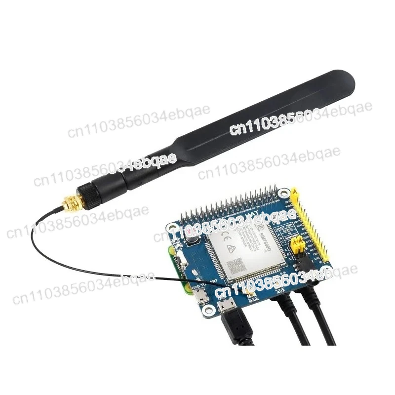 

SIM7600G-H 4G HAT for LTE Cat-4 4G / 3G / 2G Support, GNSS Positioning, Global Band SIM7600