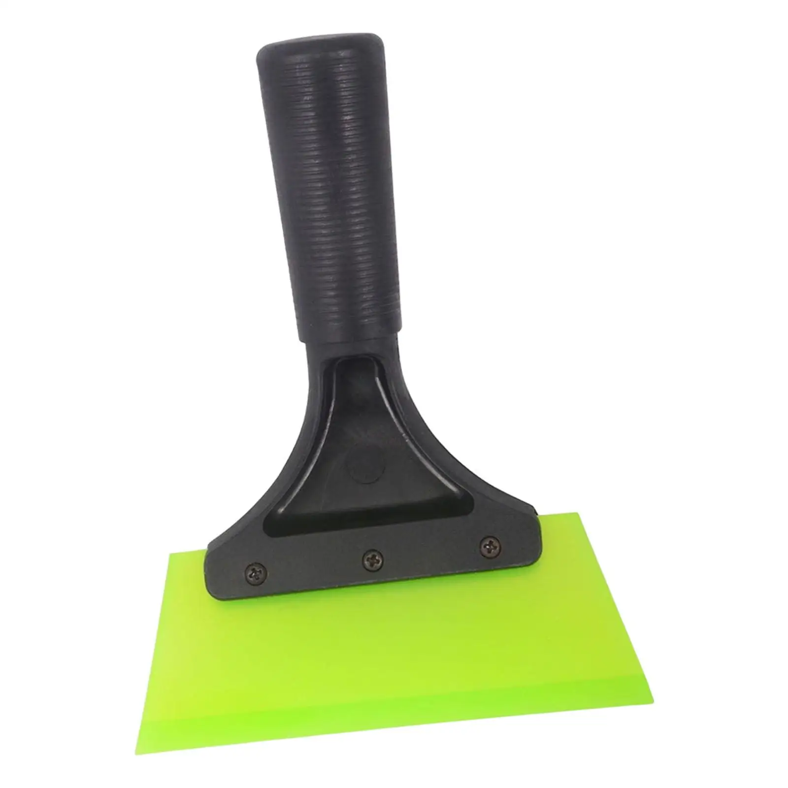 Window Squeegee Compact Rubber Blade Glass Cleaning Tool Shower Door Wiper for Home Office Hotel Use