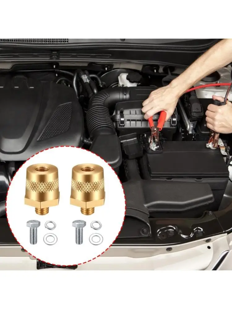 

31BC Адаптер клеммы аккумуляторной батареи с резьбой 3-х размеров Разъем автомобильной аккумуляторной батареи