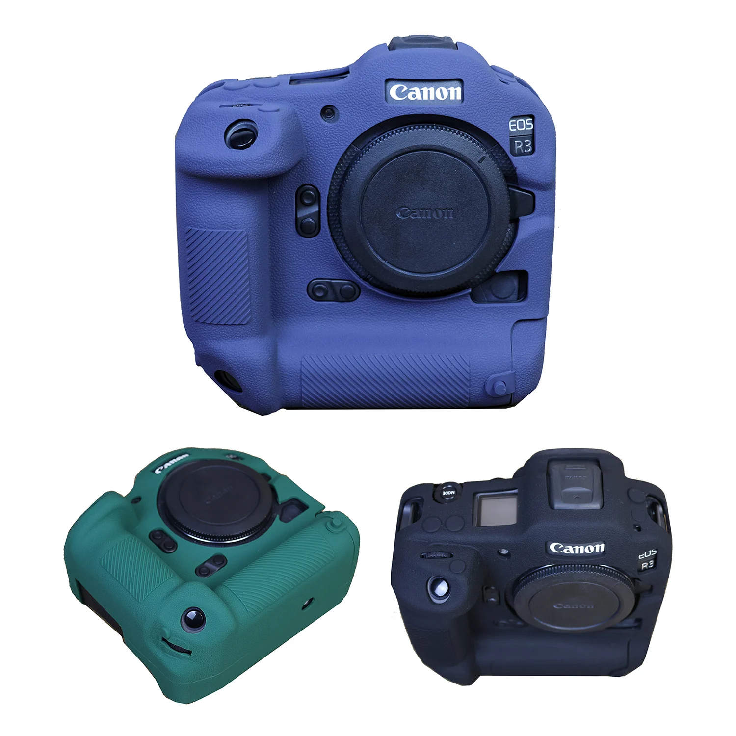 

Soft Silicone Rubber Camera Protective Body Case Skin for Canon EOS R3 DSLR Camera Bag protector cover Shell