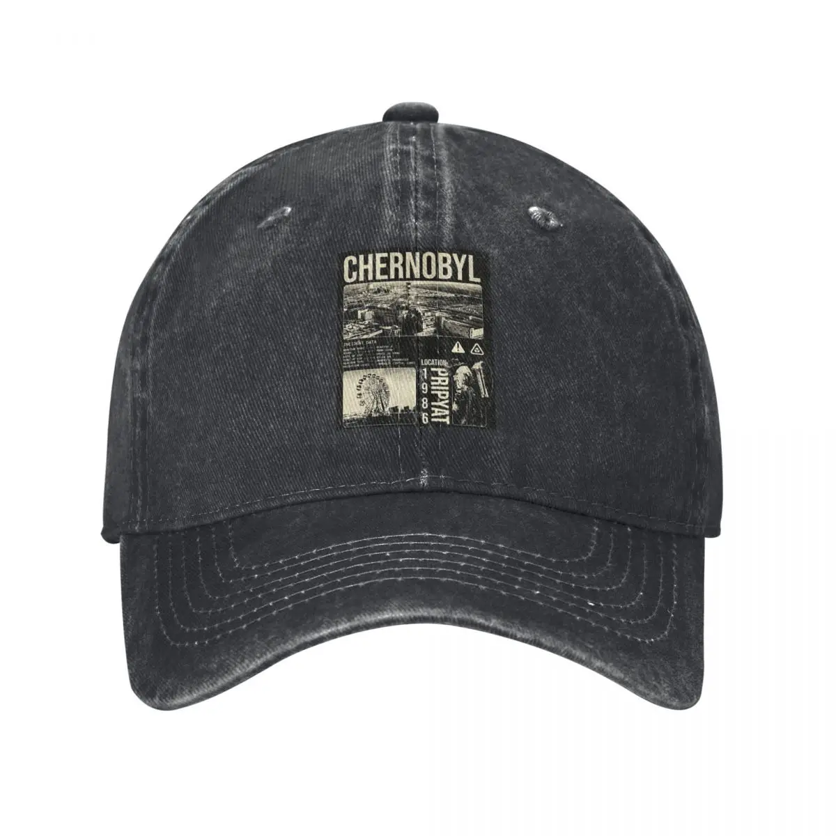 Stalker Shadow Of Chernobyl Game (8) Baseball Caps Snapback Denim Fabric Hats Outdoor Hip Hop Baseball Cowboy Hat for Unisex