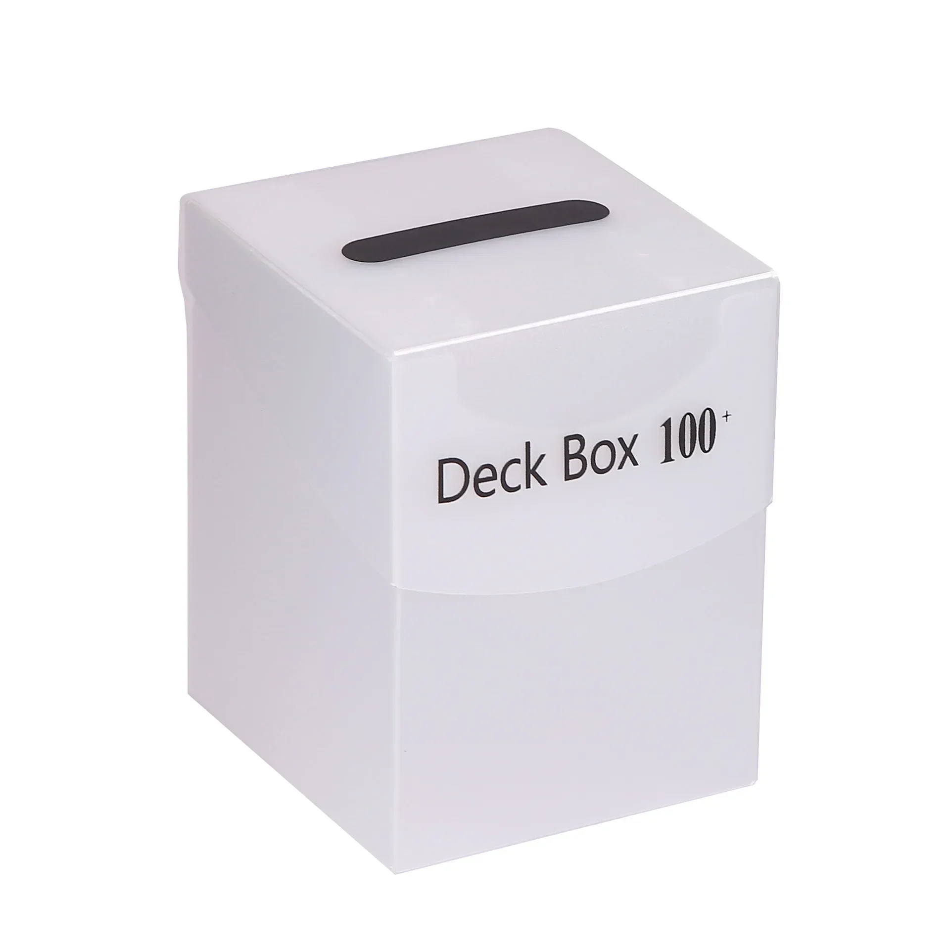 TCG Deck Box voor 100+ kaarten, Commander Deck houder voor MTG, Yugioh, PKM, opbergkoffer voor verzamelkaarten met verdeler voor Magic bordspel - afbeelding 1