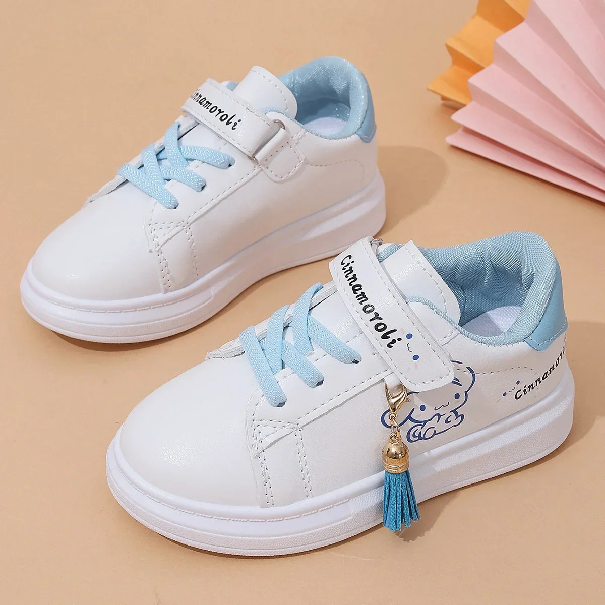 Sanrio hello kitty student Sneakers soft soled casual shoes children spring autumn sports shoes kuromi girl running board shoes