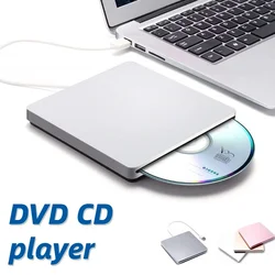 USB DVD sürücüler optik sürücü harici DVD RW brülör yazar kaydedici yuvası yük CD ROM oynatıcı Apple Macbook Pro Laptop PC Hot