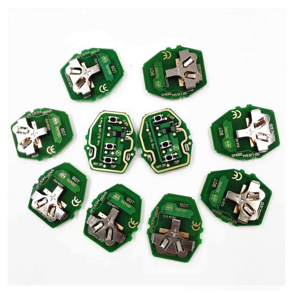 Replacement Remote Circuit Board 315/433MHz For B-MW 3 5 X series 7S E38 E39 E46 EWS System 3 Buttons Keyless Entry Key