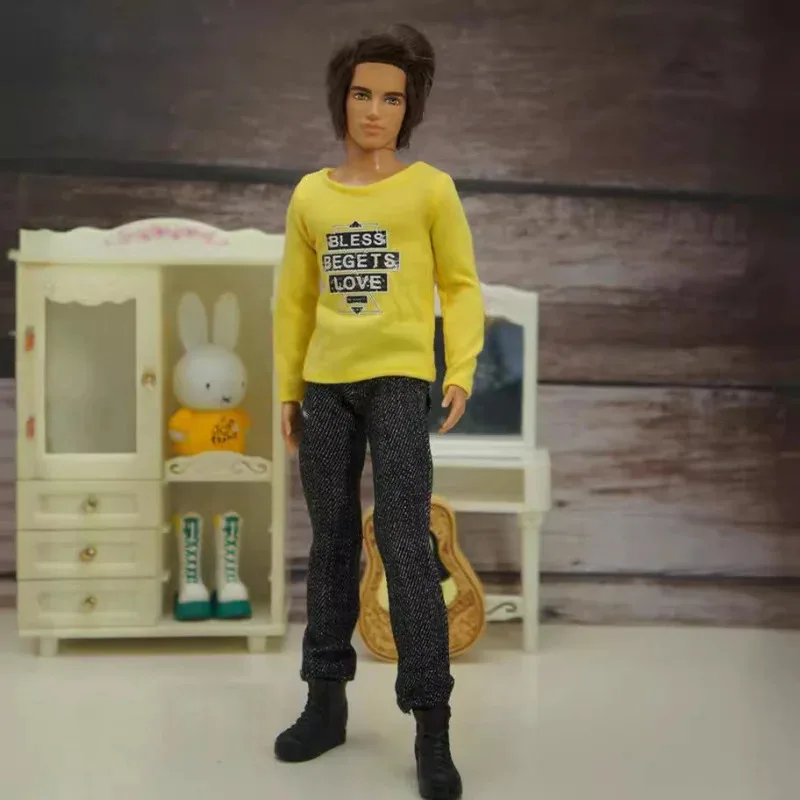 1/6 BJD 30CM Anime Doll Male KEN Doll Clothes Fashion Causal Suit Clothes Accessories DIY Toys Gifts Reborn Kawaii