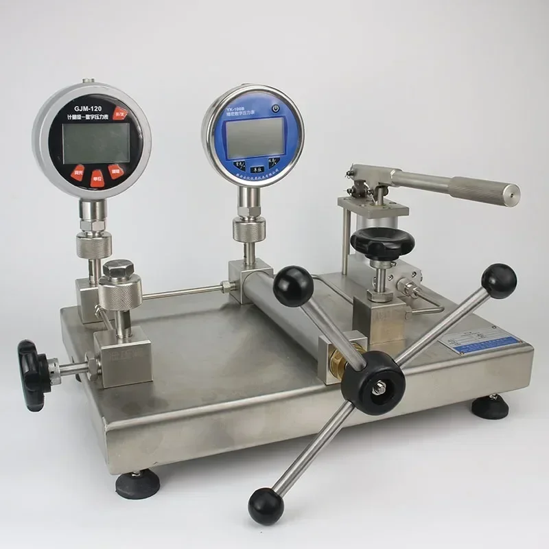 Nuevo Producto, bombas de calibración hidráulicas portátiles de mano de 700 barras, bomba neumática diferencial, calibrador de manómetro