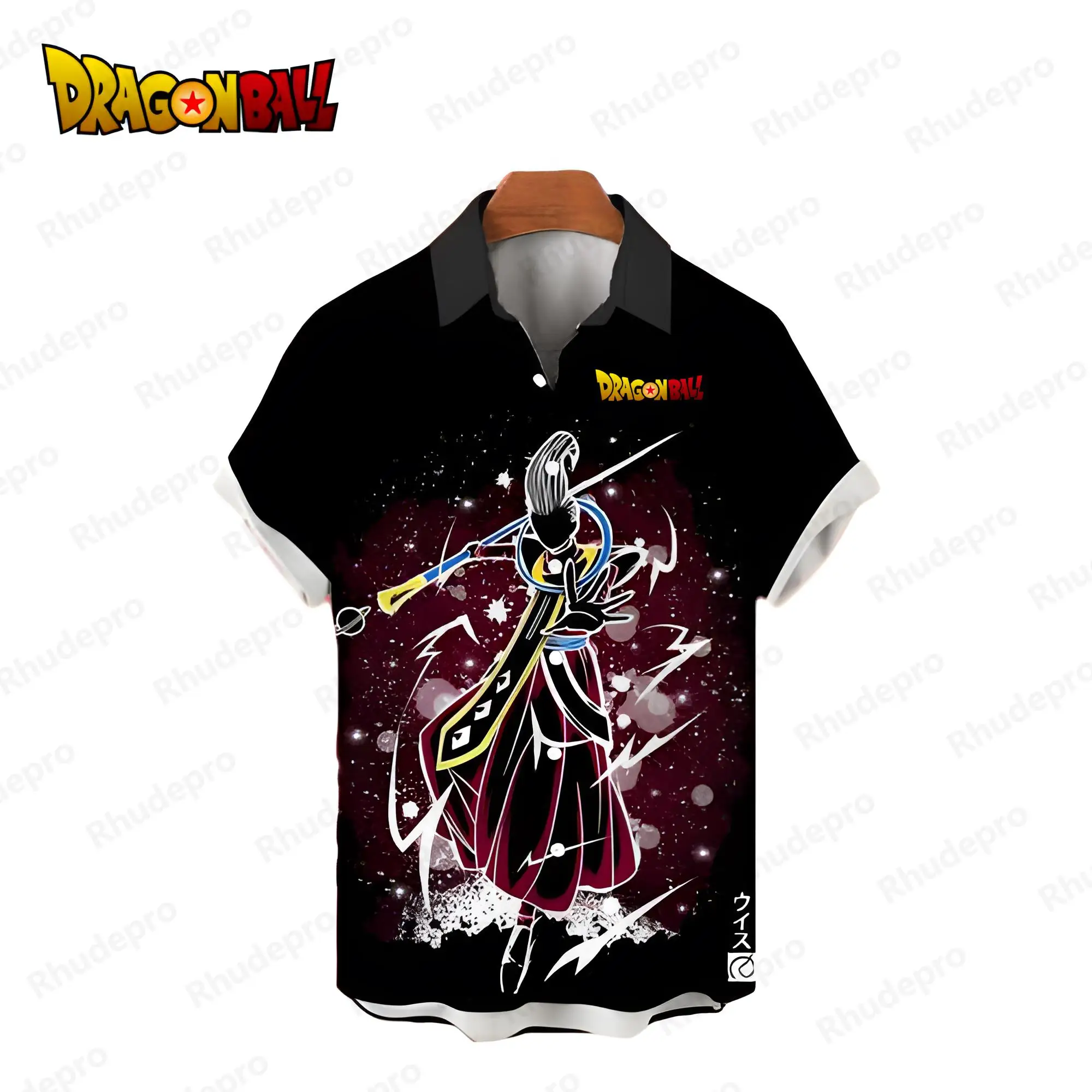 

Summer Dragon Ball Z Vegeta Men's Shirts High Quality Luxury Shirt Harajuku Mens Designer Clothes Oversized 2024 Cool Goku