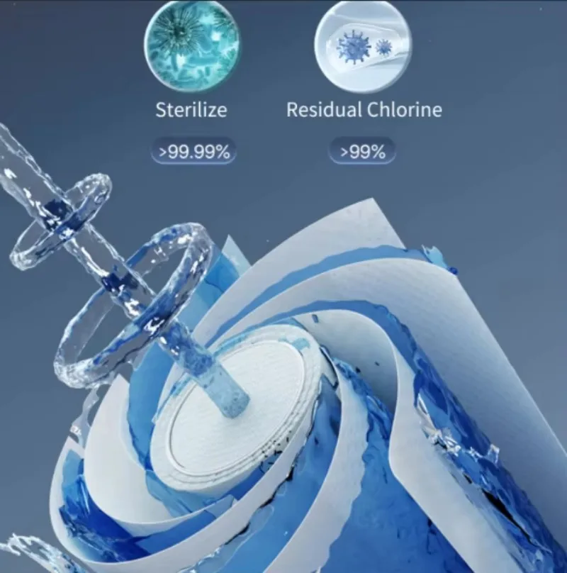 Automatic Cleaning Reverse Osmosis Water Filter High Flow Hot Cold Water Dispenser Quiet Operation RO Filter for Home Bedroom