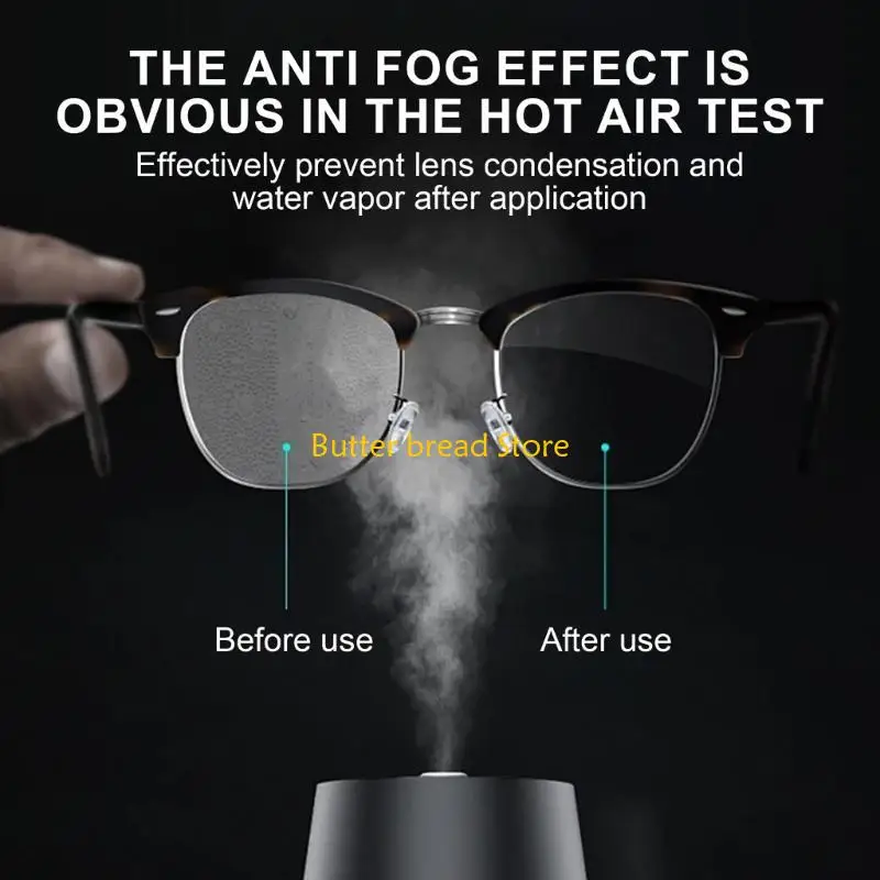 W89C แว่นตา Defogger ปากกา Anti Fogging ปากกาแว่นตา Defogger ปากกาสำหรับนักเรียนผู้ใหญ่กีฬาทำอาหารว่ายน้ำและหน้ากากสวมใส่