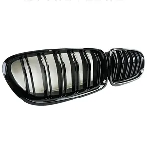 Ô tô phía trước Grille Black Grille ABS phù hợp cho BMW Series 3 E90 E91 2005 2006 2007 2008 6 Sales Sales Black Grid - №1