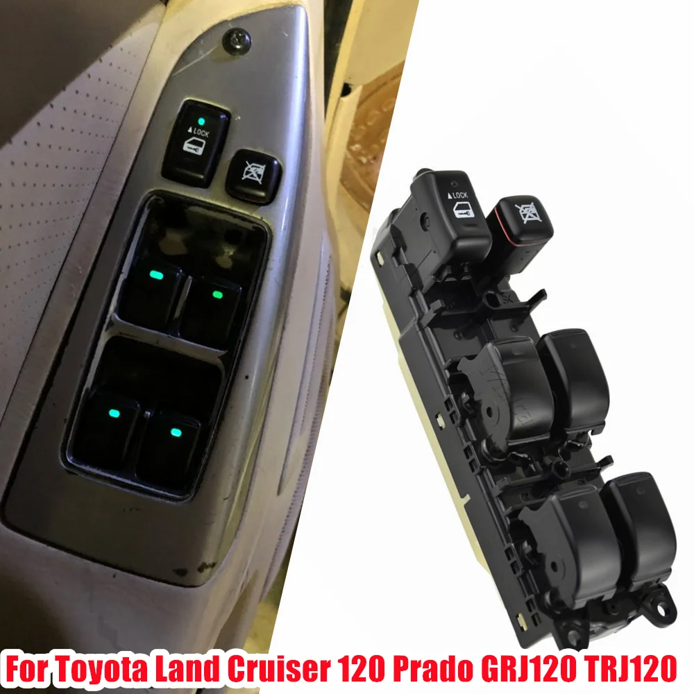 

Главный переключатель стеклоподъемника 84040-60050 8404060050 для Toyota Land Cruiser Prado ZJ120 GRJ120 TRJ120 2003 2004 2005