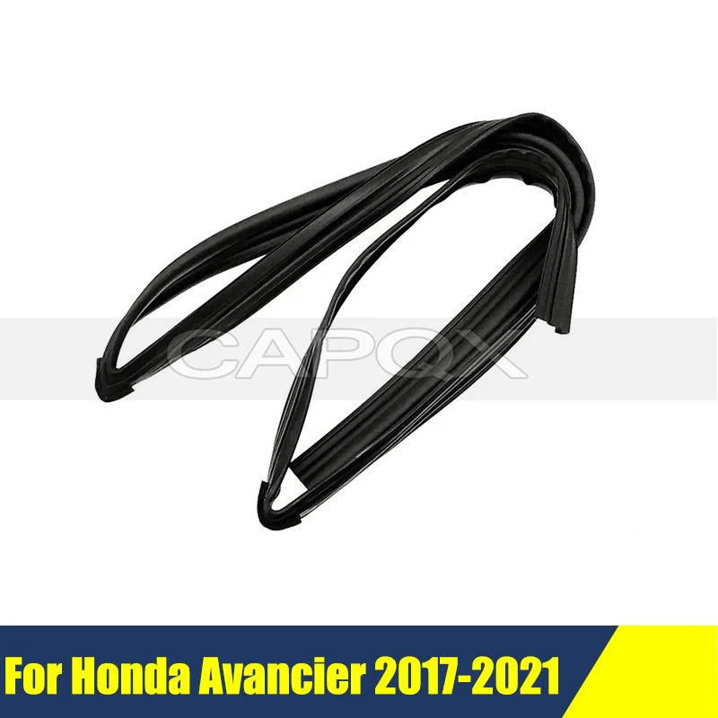 

Front/Rear Window Upper Rubber Strip For Honda URV/Avancier 2017-2021 Sealing Door Glass Lifter Guide Groove Mud Trough