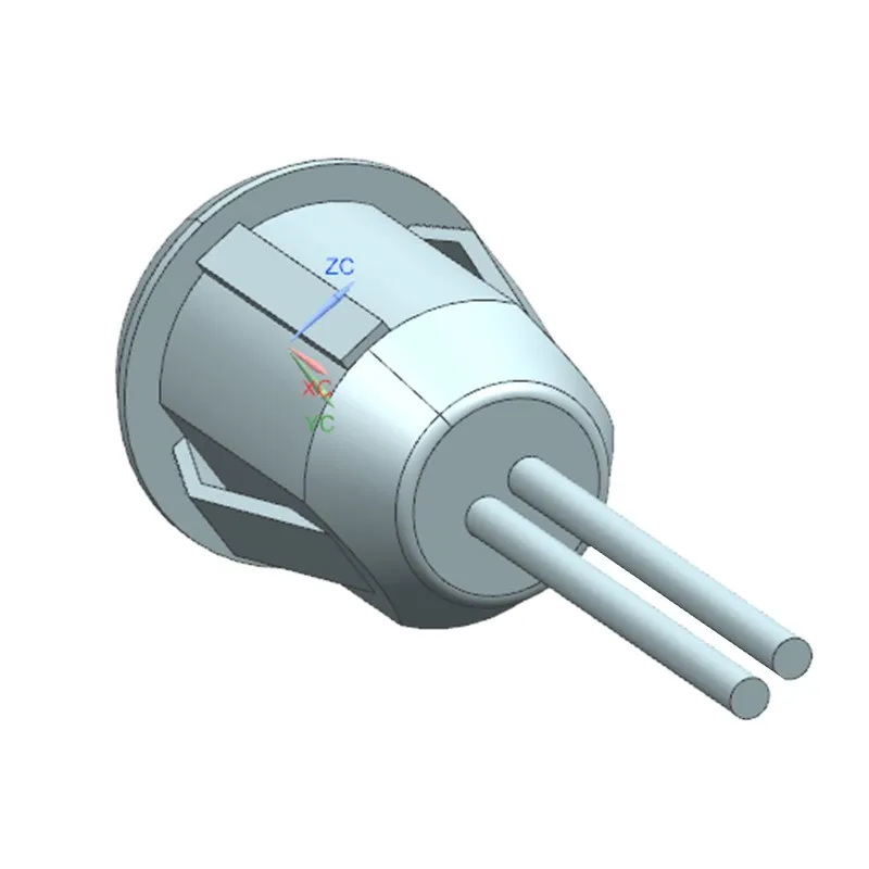 Type-C 2P Lijm Injectie Directe Druk Lasdraad Type Vrouwelijke Basis Usb Connector Adapter Type-C Waterdichte Vrouwelijke Basis