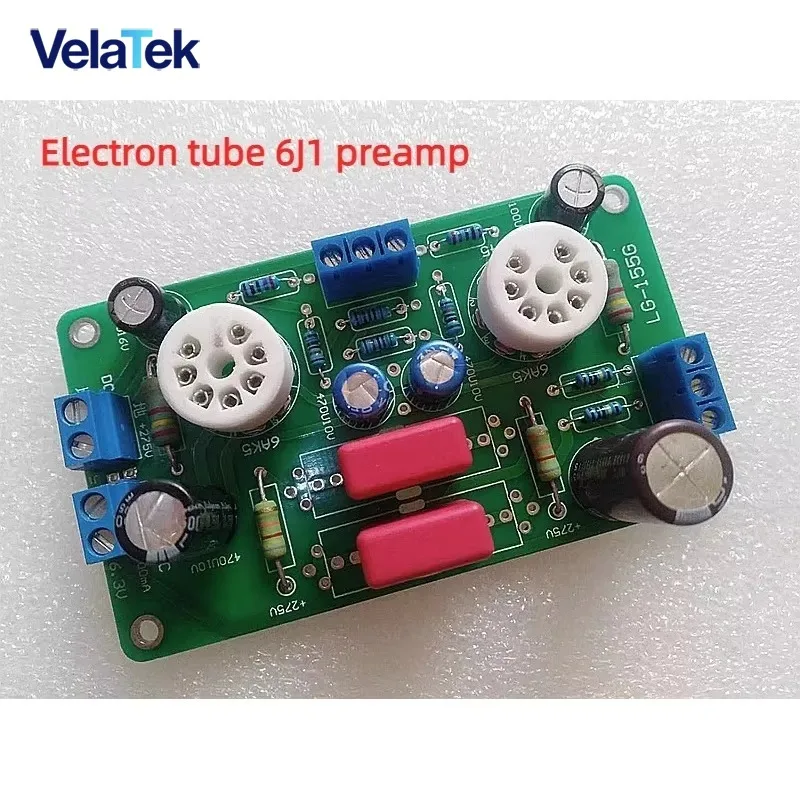 6J1 Tube Dual-Channel Preamplifier Finished Board, 6J1 Bile Preamp, Rich Tube Tone, Full & Excellent Sound