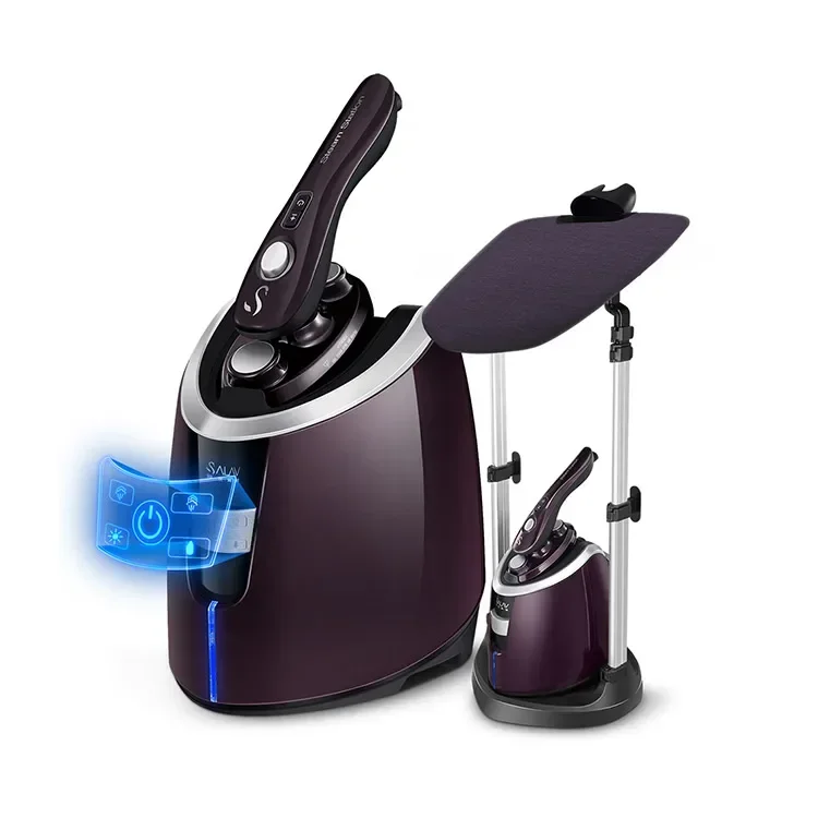 Salav Dual Press Electric Garment Steamer Standing Steam Ironing Machine Multi-Function Ironing Steamer For Clothing And Fabric