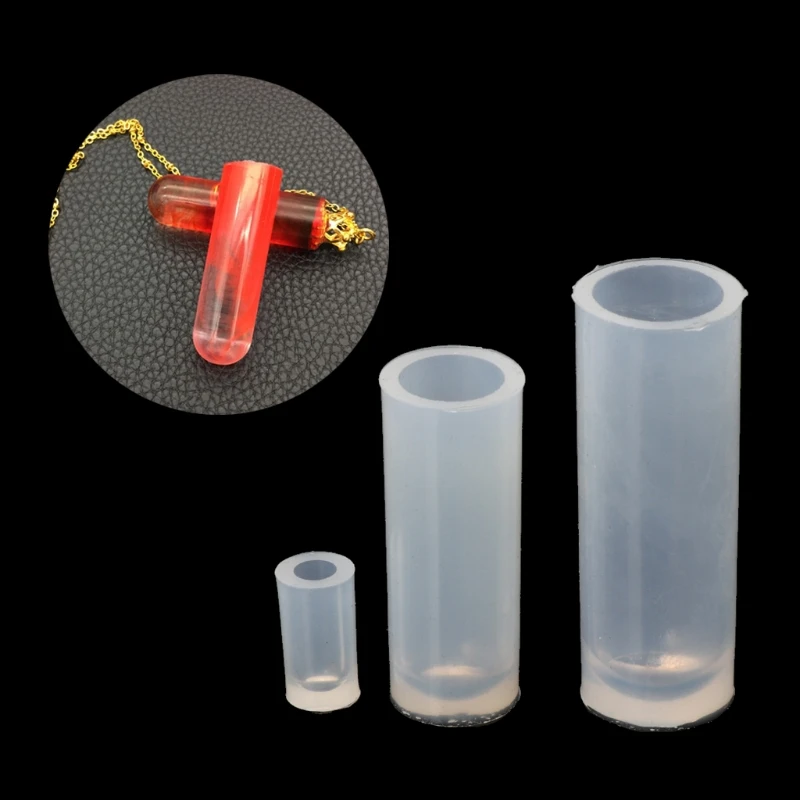 DIY Silicone Cylinder Pendant for Making Silicone Made Living Room Craft Transparent Supplies DIY Necessary Tool