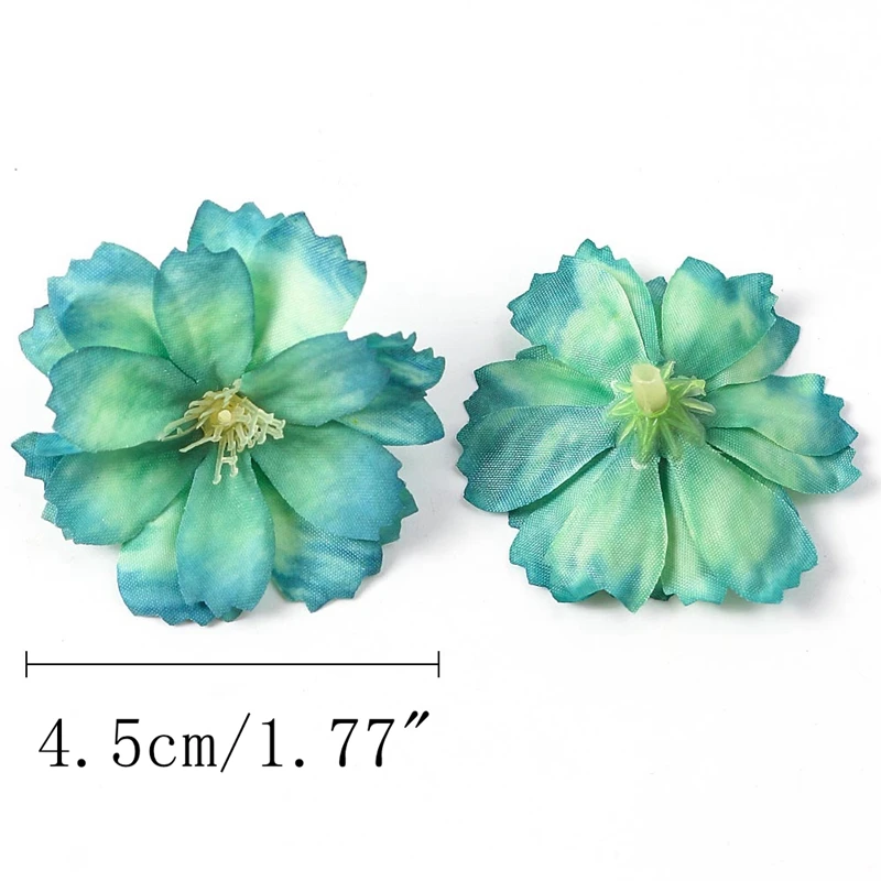 30Pcs Artificial Flowers Rose Head For Home Decor Marriage Wedding Decoration Fake Flowers DIY Craft Wreath Accessories