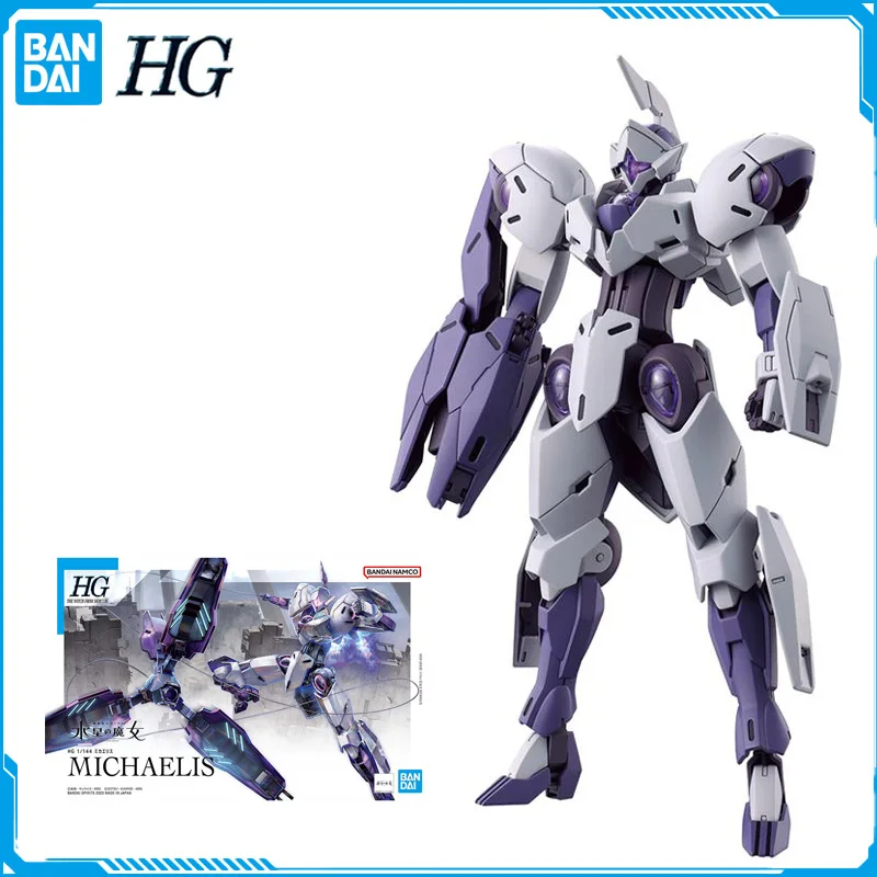 

In Stock Bandai HG 1/144 Gundam THE WITCH FROM MERCURY CFK-029 MICHAELIS Original Anime Figure Model Action Figures Collection